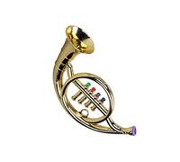 YNPQTDS Corne de Jouets, Trompette Jouet, Instrument de Musique à Corne, Trombone de Marche légers éducatif Fited à Jouer pour Les élèves débutants en Classe