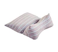 YNPQTDS Coussin de nuque en sarrasin - Coussin de voyage avec rembourrage en sarrasin pour vertèbres cervicales - Housse amovible - Coussin de soutien cervical unisexe - Canapé lit, bureau, voiture