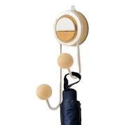 YNPQTDS Crochets avec ventouses | Support de serviette avec ventouse, crochet mural solide | pour serviettes de cuisine, peignoirs, verre de fenêtre, salon, clés, parapluies, chapeaux, couronnes