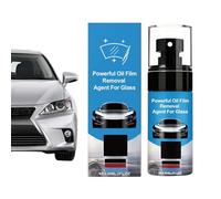 YNPQTDS Dégraissant dégraissant pour vitres de pare-brise, 60 ml, nettoyant pour voiture, miroir, lentilles, lunettes, pièces extérieures de véhicule par temps pluvieux quotidien