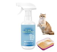 YNPQTDS Désodorisant pour animaux de compagnie pour la maison, élimine les odeurs d'urine - 280 ml - Nettoyant rapide pour litière pour chat - Boîte de transport