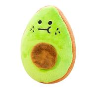 YNPQTDS Jouets couineurs à mâcher pour chien - Jouet pour enrichissement mental en forme de fruits - Jouet de dentition rembourré pour entraînement de dentition à rapporter intérieur ou extérieur Cage