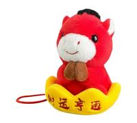 YNPQTDS Jouets en Peluche - Pendentif fête du Printemps - Décoration Animale - Figurine du Nouvel an Chinois - pour Filles et - Sac à Dos de Vacances d'anniversaire