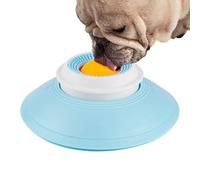 YNPQTDS Lick Bowl pour chien avec gobelet à ventouse Pp 14,5 x 5,5 cm Bol à nourriture lente pour chien Jouet pour petits, moyens et grands animaux de race