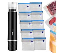 YNPQTDS Machine à sceller les copeaux | Mini machine à sceller à l'air pour la nourriture, économiseur d'aliments compact pour la cuisine, la conservation de la viande, la maison, les restes, les