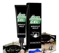 YNPQTDS Nettoyant pour joints de douche - 100 ml - Gel anti-taches puissant pour les saletés difficiles à enlever - Gel nettoyant pour le sol et élimination des taches - Pour la maison