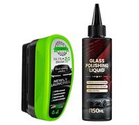 YNPQTDS Nettoyant Vitres Voiture Film Gras - Polissant Lustrant pour Vitres Auto | Élimination des Taches et Solution d'Entretien Véhicule Longue Durée pour Traces de Pluie, Fientes