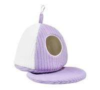 YNPQTDS Nid pour Cage,Hamac Hivernal Accessoire Cage Perruche | Maison d'hiver Hamac Caverne Jouet pour Animal - pour Perruche Perroquet de Taille Petite à Moyenne Indoors et Extérieur