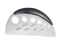 YNPQTDS Outil Désépineur De Roses,7 Trou Dénoyauteur Tiges Fleurs Feuilles,Acier Inoxydable 2 en 1 Jardinage Coupe Assaisonnement Hachoir pour Chef Femmes Hommes Fruits Kale Romarin Basilic Thym |