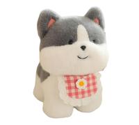 YNPQTDS Peluche Chien Doudou | Jouet Doux pour Aider à s'endormir et apaiser - Coussin en Peluche comme de Chien - pour Filles, Amis, Amoureux des Animaux domestiques, Adolescents, canapé, lit