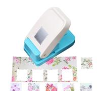 YNPQTDS Perforatrice carrée pour le bricolage du papier, portable, grande taille, pour projets artistiques, travaux manuels, fabrication de cartes, enveloppes, cartons