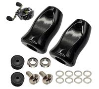 YNPQTDS Poignée de rechange pour moulinet de pêche | Couvre-boutons antidérapants ergonomiques et légers pour réparation, débutants, hommes, entretiens, femmes