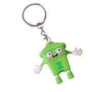 YNPQTDS Porte-clés de sac - Porte-clés à breloque pour sac poubelle - Porte-clés amusant pour sac à main, portefeuille, bagages, rétroviseur, téléphone, sac à main, camion, voiture, voyage, maison