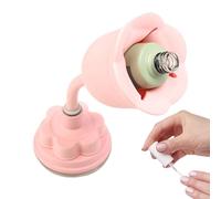 YNPQTDS Porte Flacon de Vernis à Ongles | Support Incliné Anti-Renversement - Rotation à 360 Degrés avec Forte Aspiration, Accessoires pour Voyage, Mode et Maison, pour Filles, Femmes et