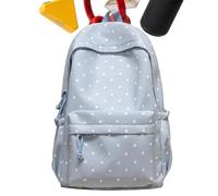 YNPQTDS Sac À Dos Casual Sac à dos décontracté vacances et école | Sac À Dos Pour Ordinateur Portable Élégant Femmes Hommes Voyageurs Épouses Trajet Camp D'Été Vacances Pique-Nique Camping