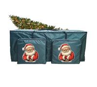 YNPQTDS Sac de rangement pour sapin de Noël - Organiseur avec fermeture éclair et 2 poches avant - Organiseur de fête pour les vacances - Pour buanderie, garage, appartement, voyage, dortoir