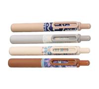 YNPQTDS Stylos gel pour journaling, stylos rétractables, appuyez sur l'écriture de 4 crayons gras - Écriture lisse de 0,5 mm pour la note, le planificateur de marquage mots croisés