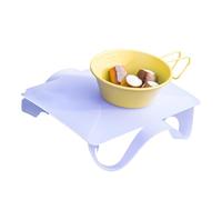 YNPQTDS Table Pliante Compacte Portable, Table Compacte et Portative, Plateau Bureau Compact Léger Gain de Place pour Balcon Jardin Terrasse Appartement Intérieur Extérieur