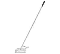 YNPQTDS Tamiseur de Coquilles - Pelle en Métal Robuste à Poignée Télescopique - Tamis À Coquillages,pour Tamisage Rapide Jardinage Criblage Roche Terre Compost Gravier Détection de Métaux