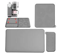YNPQTDS Tapis de comptoir Espressos antidérapant en silicone | Tapis de séchage multifonctionnel pour machine à crème glacée pour entreprises, hôtel, appartement, restaurant