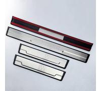 YNQP Lot de 4 Voiture Acier Inoxydable Plinthes Plaques de Protection en Seuil de Porte, pour Nissan X-Trail T33 Qashqai J12 E-Power 2022-2024 Accessoires de Style,B