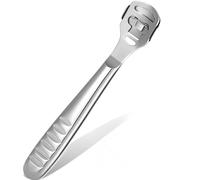 Ynr Callosité Solvant Cal Rigide Peau Solvant Pieds Talon Rasoir Pédicure - Inoxydable Acier Droit