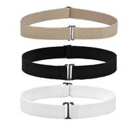 YNR Ceinture élastique Réglable Ceintures Discrètes élastiques pour Jeans Pantalons Robes