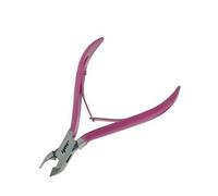 Ynr ® Coupe Cuticules Cutter à Cuticule et Extracteur pour Morte Peau - Durable Manucure Outils et Cuticule Noël-andis Acier Inoxydable Outil Professionnel - Magenta