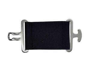 YNR Extenseur de poitrine pour tapis de cheval - Manteau pour poney et chien, sangle d'extension pour cheval, extension de poitrine avant réglable avec sangle durable, extenseur de tapis léger | Noir