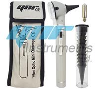 YNR Gris Mini Otoscope Fibre Optique Médical Examen Diagnostique Homologué CE
