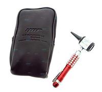 YNR Mini otoscope auriculaire Penscope - Examen diagnostique ORL, otoscope auriculaire avec lumière | (rouge)