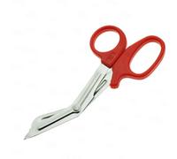 Ynr Paramédical Vet Emt Traumatisme de L'em S Cisailles Infirmières Utilitaire Bandage Fire Rescue Premiers Secours Médical Ciseaux Ce - Red, 7.5"