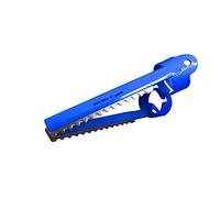 Ynr Pro Coiffure Cheveux Raboteuse Effiler Couche Peigne à Cheveux Coupe Rasoir en Acier (Bleu Doigt Raboteuse)