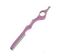 Ynr ® Pro Coiffure Shaper Effiler Couche Coupe Rasoir Peigne Acier - Rose
