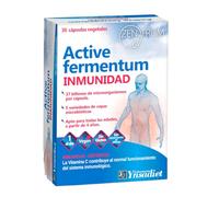 YNSADIET Active Fermentum Probiotique immunité 37 milliards de Micro-organismes et Vitamine C Renforce Les défenses et la Flore intestinale | 30 Capsules végétales