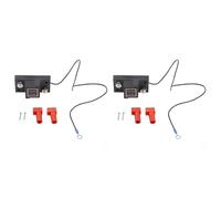 Ynusgeyx 2X Relais de Charge Divisé Sensible à la Tension VSR 12V 50A pour Moto Kart Voiture UTV ATV Batterie Intelligente Charge à Double Isolateur