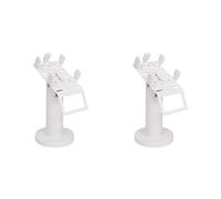 Ynusgeyx 2X Universal Pos Machine Bureau Stand Rotatif POS Caissiers Titulaire Rack Support D'Affichage pour Supermarché Restaurant Blanc