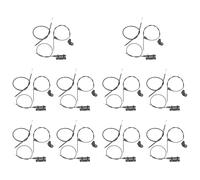 Ynusgeyx 30 Pièces Séries Moteur Bowden Le Capot de Câble Le Câble de Libération pour E39 525I 530I 51238176595 51238190754 51238176596