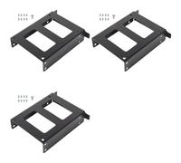 Ynusgeyx 3X Emplacement Pci 2,5 Pouces IDE/Sata/Ssd/HDD Support de sur Panneau Plateau D'Adaptateur de Disque Dur avec Support de Profil Demi-Hauteur