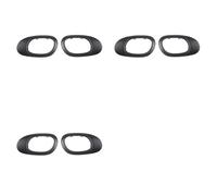 Ynusgeyx 6X Poignées Intérieures Couvercle de Cadre Poignée de Porte Intérieure Moulage de Garniture 9119F2 9119F4 pour 206 207 C2