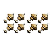 Ynusgeyx 8X Insert de Vanne à Goupille de Retour 3/8 Pouces M30 X 1,5 pour Distributeur de Chauffage par le Sol UFH (3/8)