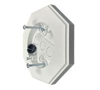 Ynusgeyx Bloc de pour Éclairage Vertical Extérieur 8161, Plaque de Extérieure Lisse et Plate avec Boîte Intégrée.