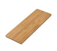 Ynusgeyx Planche en Bambou Accessoire de Camping Extérieur BBQ Table de Cuisson Portable en Demi-Unité Matériau Naturel