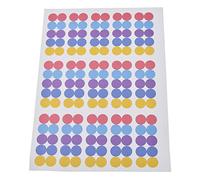 YNuth Etiquettes Huile Essentielle Stickers Ronds Multicolores Essential Oils Bottle Cap Stickers