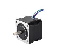 YNXDKJDS Moteur Pas à Pas for nema 17 34 mm 26 Ncm (36,8 oz.in) 0,4 A 12 V Moteur Pas à Pas for nema 17 42BYGH 4 Fils Imprimante 3D CNC for reprap(1PCS)