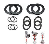 Ynxgzcan 25076RP Washer and Ring Kit, O-Ring Rubber Washers for Intex Pool Plunger Valves, Strainer - Replacement Gasket for 1-1/2in Fittings (12 pcs) - 10745, 10262, 10255