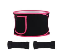 YNYCIPZ Ceintures sudation,Serres-taille femme,Ceinture de transpiration pour le sport, le Yoga, la course à pied, l'entraînement, le Fitness, les Squats, façonnant la sueur (noir)