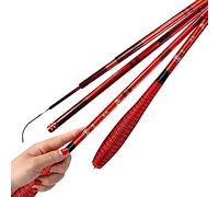 YNZUNMY Canne A Peche,Canne A Peche Telescopique Tige de pêche de la Carpe Super léger Squid Super Squid Super du Stride Tiges d'athlétisme très Fin 28 réglage Tige de pêche 37(2.7 m)