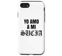 Yo Amo A Mi Sucia Toxica Latina Mexicana Funny Esposa Novia Coque pour iPhone SE (2020) / 7/8