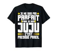 YO Cadeau Pour Un Juju | T-Shirt Humoristique Citation Juju Noir Homme Adulte S